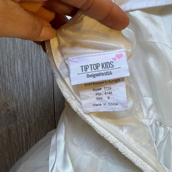 Lace Ball Gown Flower Girl Dresses Weddings First Communion Girls tip top kids - Picture 13 of 16